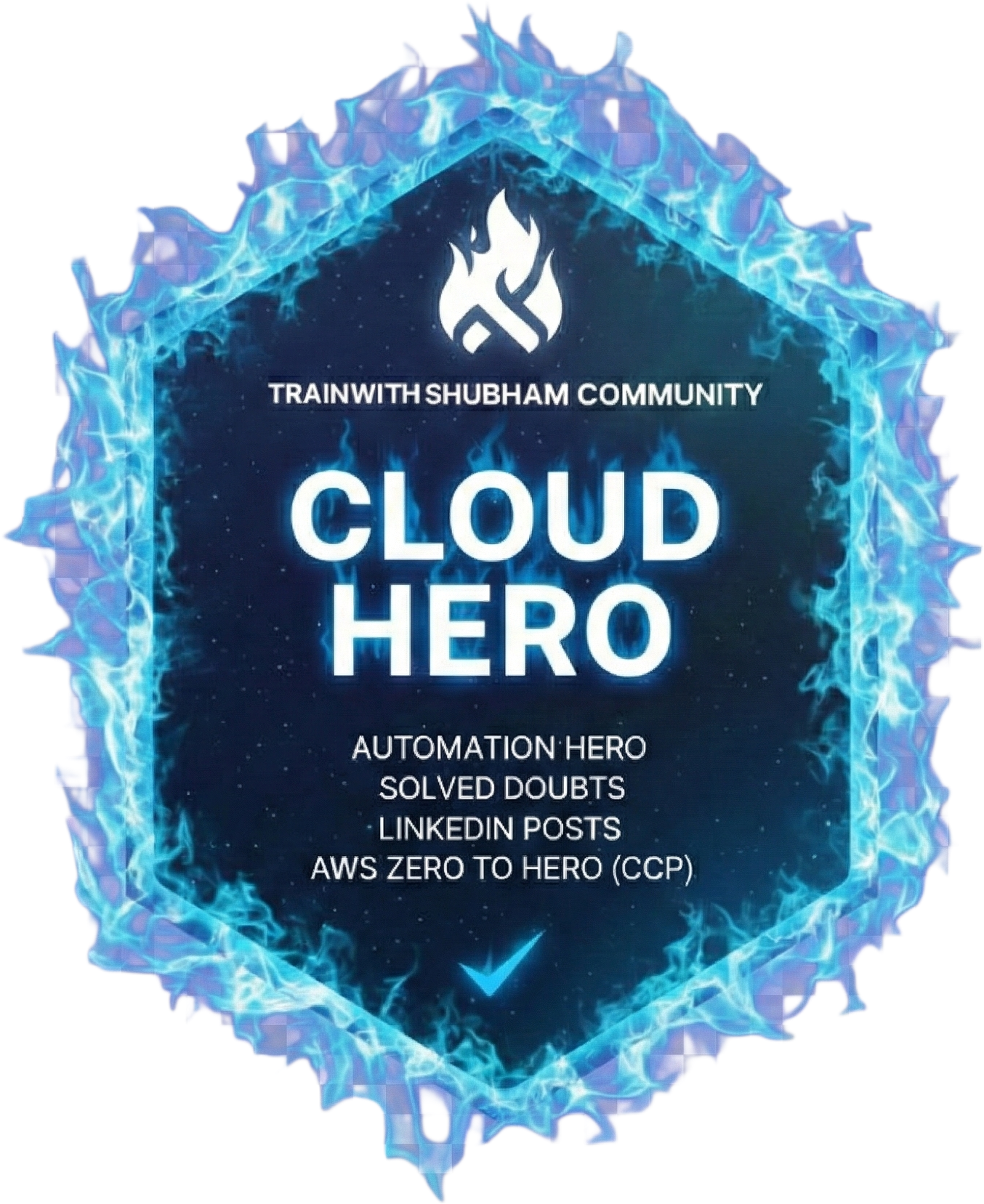 Cloud Hero badge
